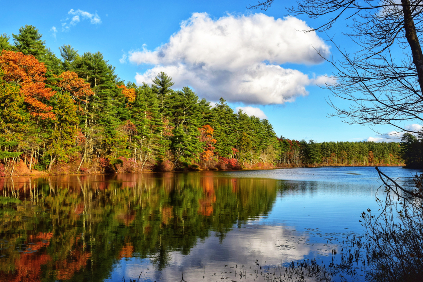 An image depicting the trail New London Turnpike and its surrounding area.