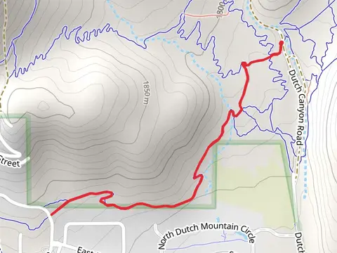 Donkey Ridge and Interlaken Walk