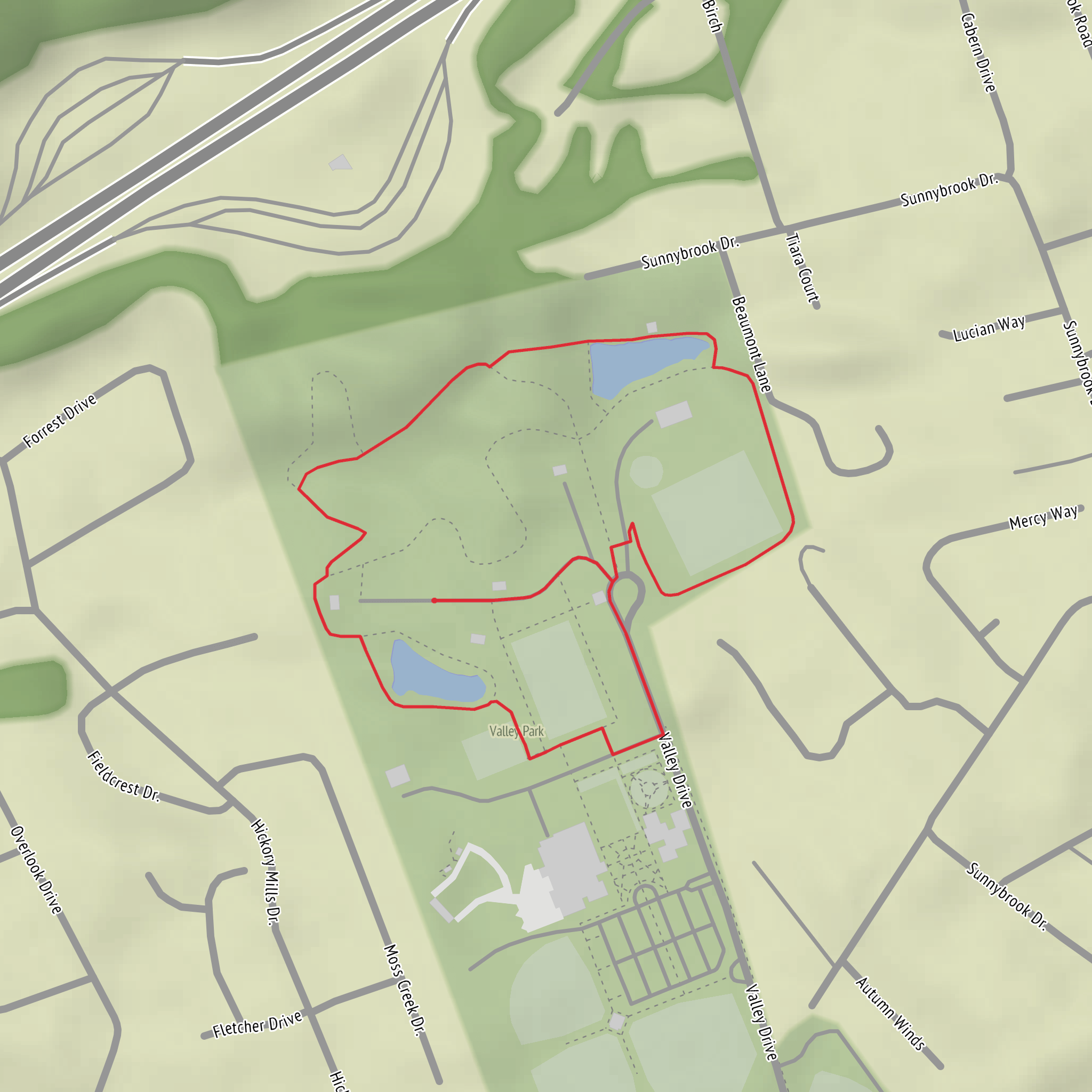 Fairy Trail mobile static map