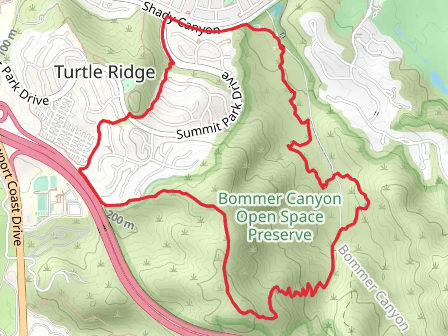 Turtle Ridge and Shady Canyon Loop Trail | Orange County | California