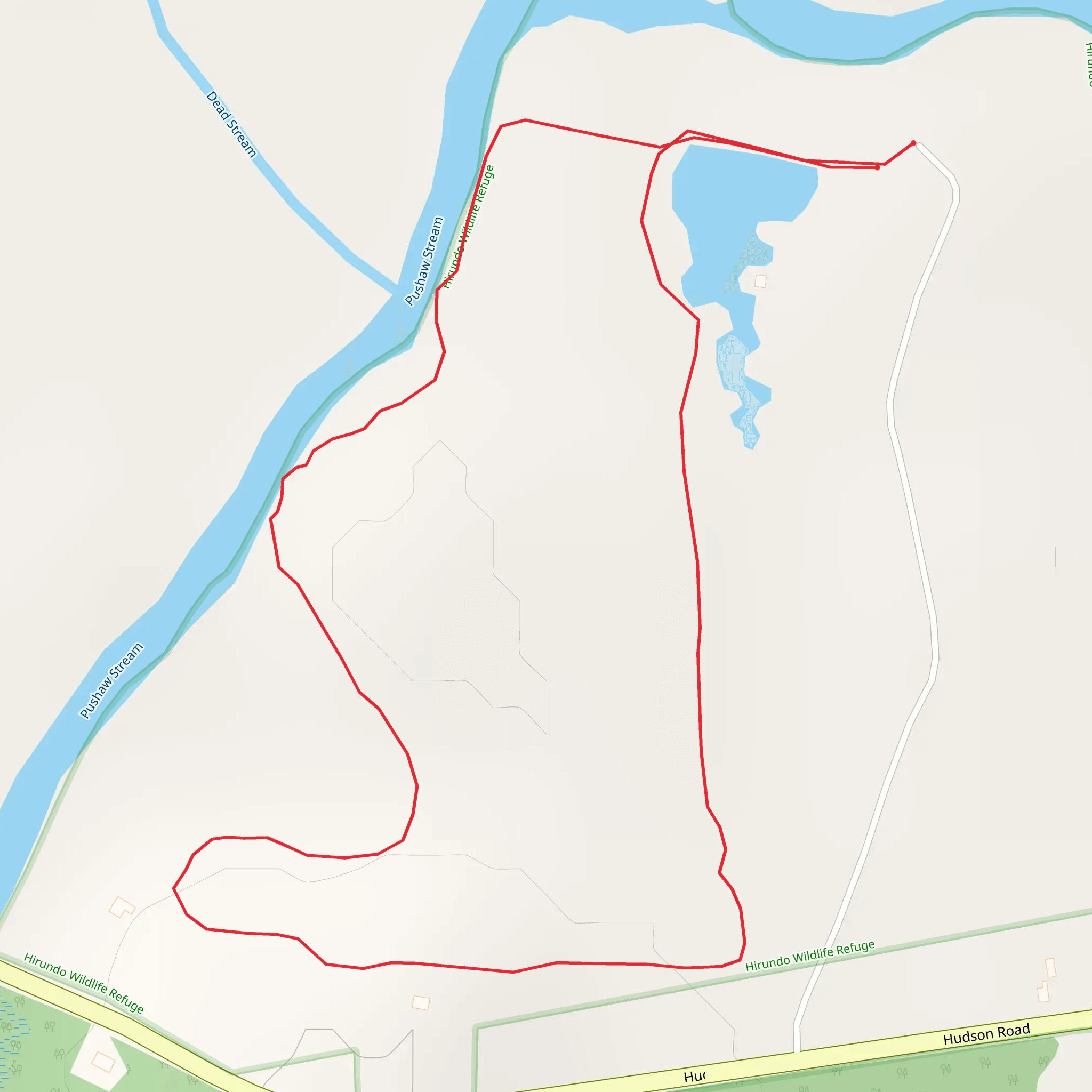 Pushaw Stream Loop mobile static map