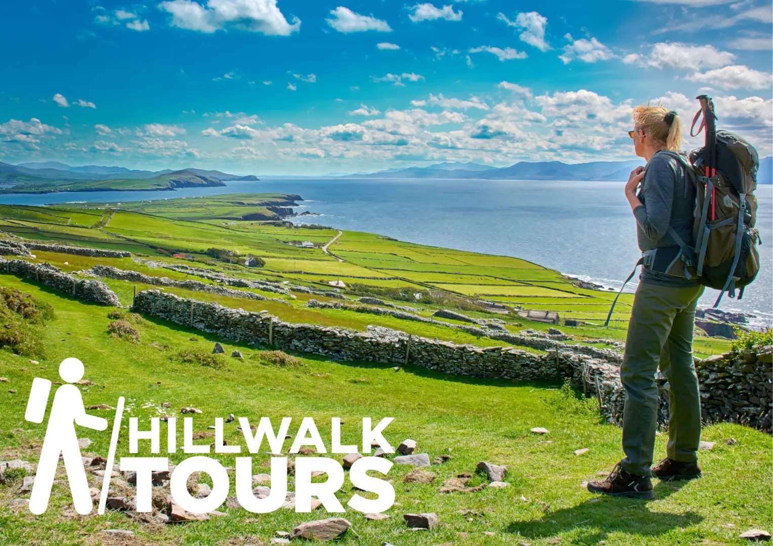 An image depicting the trail Dingle Way 11-Day Gentle Tour (Hillwalk Tours) and its surrounding area.