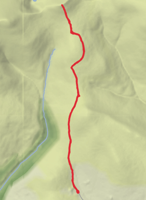 Black Road and Galteebeg mobile static map