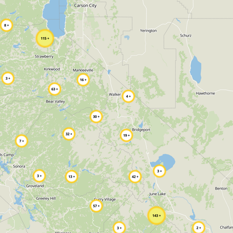 San Bernardino Static Map