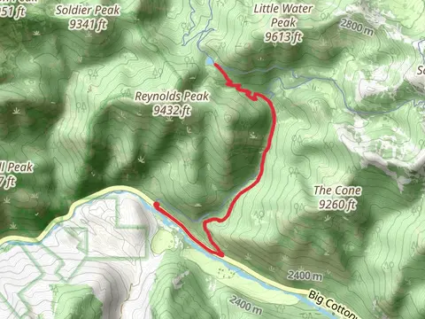 Mill D North Fork Trail to Dog Lake