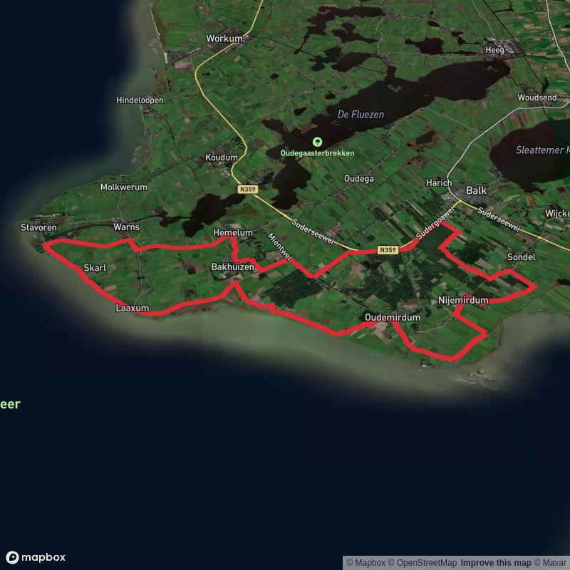 Rysterbosk, Wyldermerkbosk and Starnumanbosk Loop
