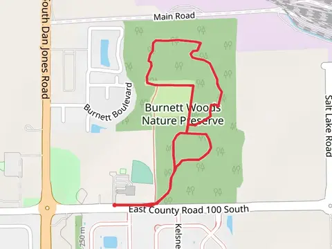 Burnett Woods Nature Preserve Loop