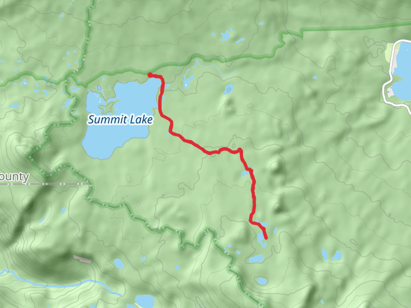 Summit Lake - Windy Lakes Trail