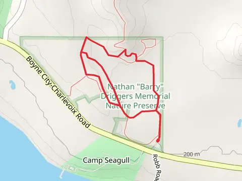 Loop above Camp Seagull