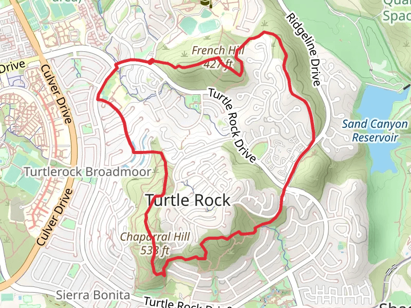Loop around Turtle Rock