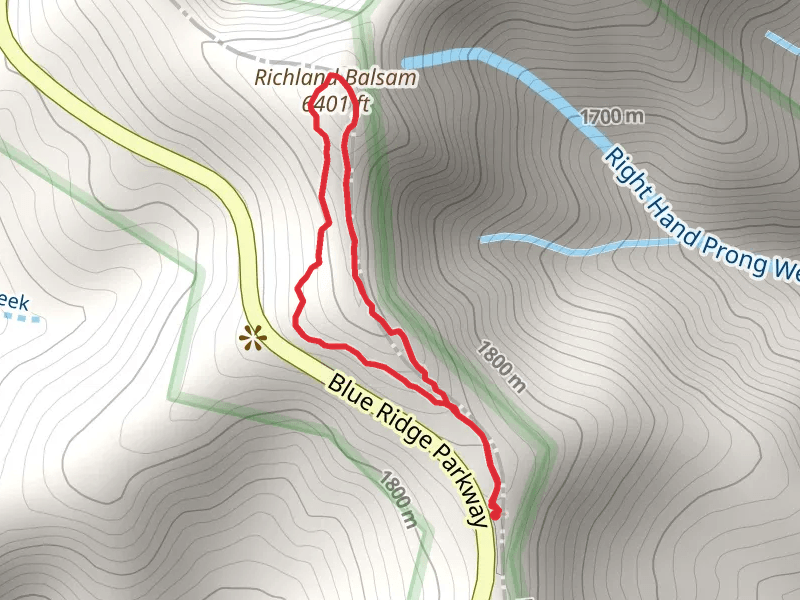 Richland Balsam Nature Loop Trail