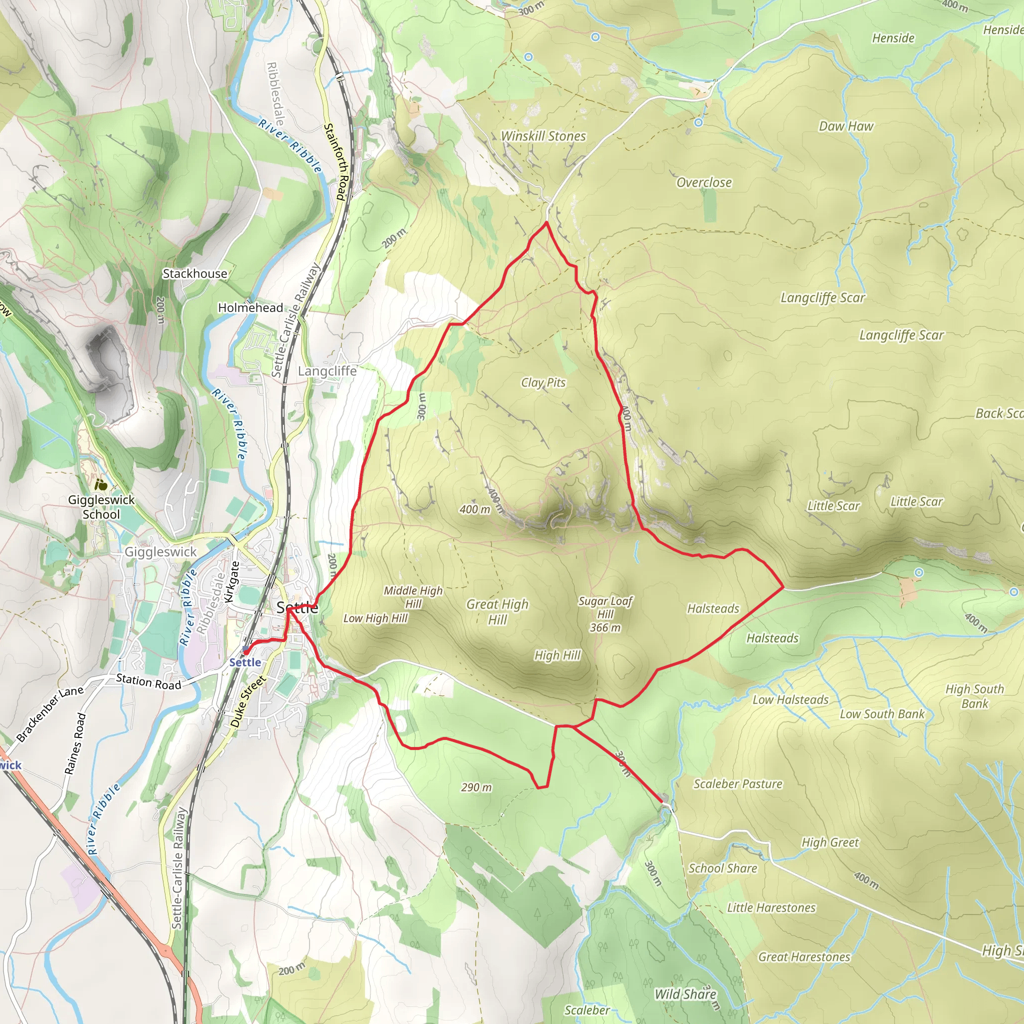 Settle Loop and Jubilee Cave | North Yorkshire | England