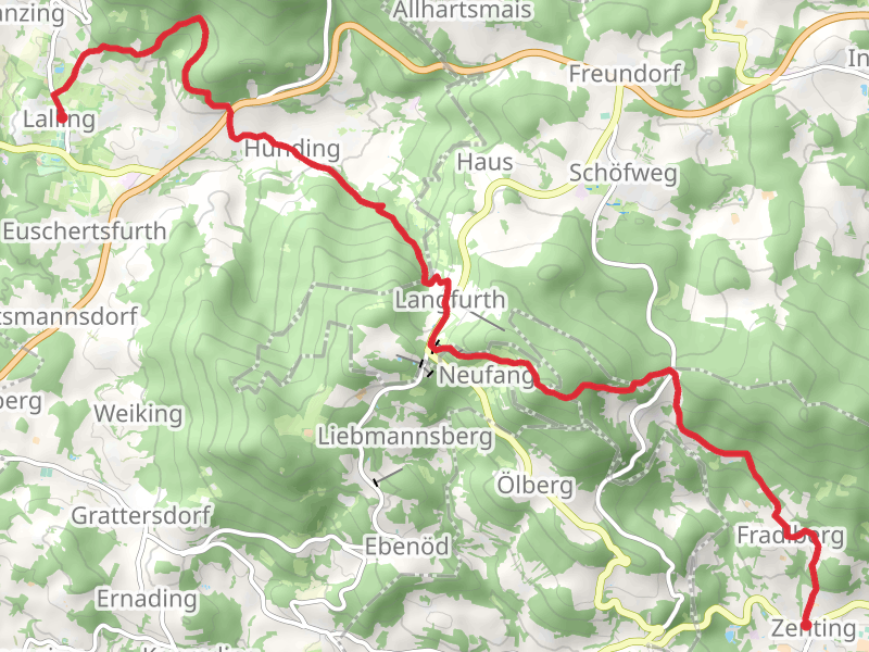 Lalling to Zenting Walk