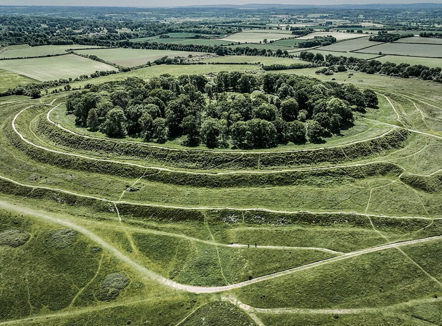 An image depicting the trail Kingston Lacy to Salisbury via Jubilee Trail and its surrounding area.