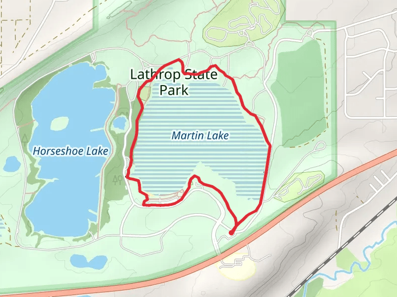 Martin Lake - Cuerno Verde Loop Trail