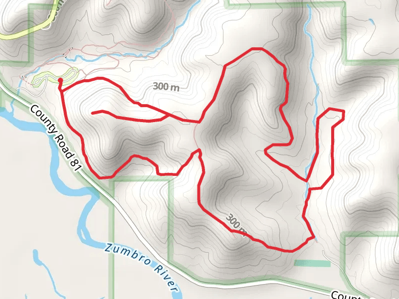 Richard J Dorer State Forest - Kruger Campground Loop - East