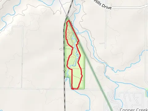Kickapoo Creek Recreation Area Loop