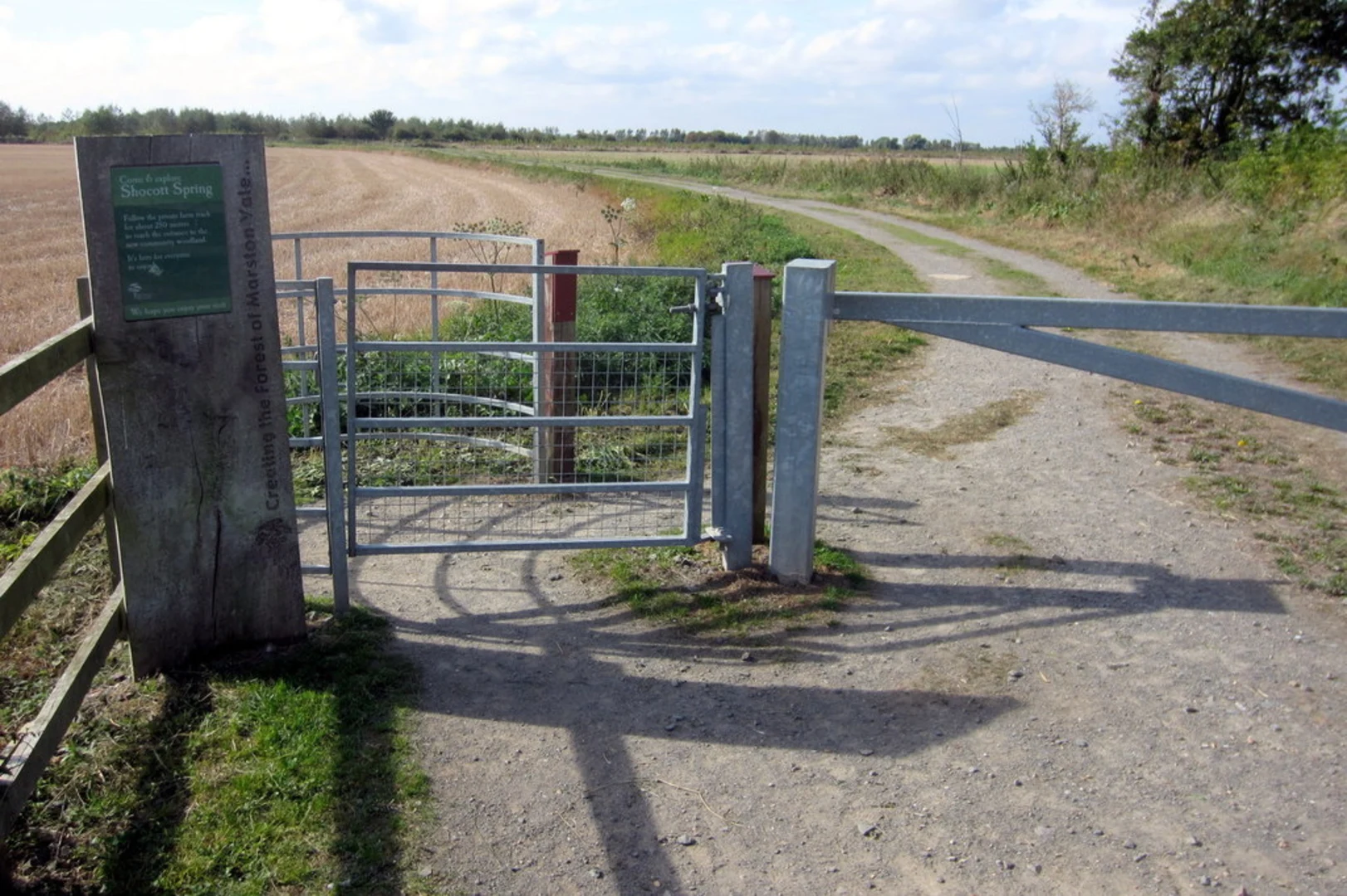 An image depicting the trail Shocott Spring Loop and its surrounding area.