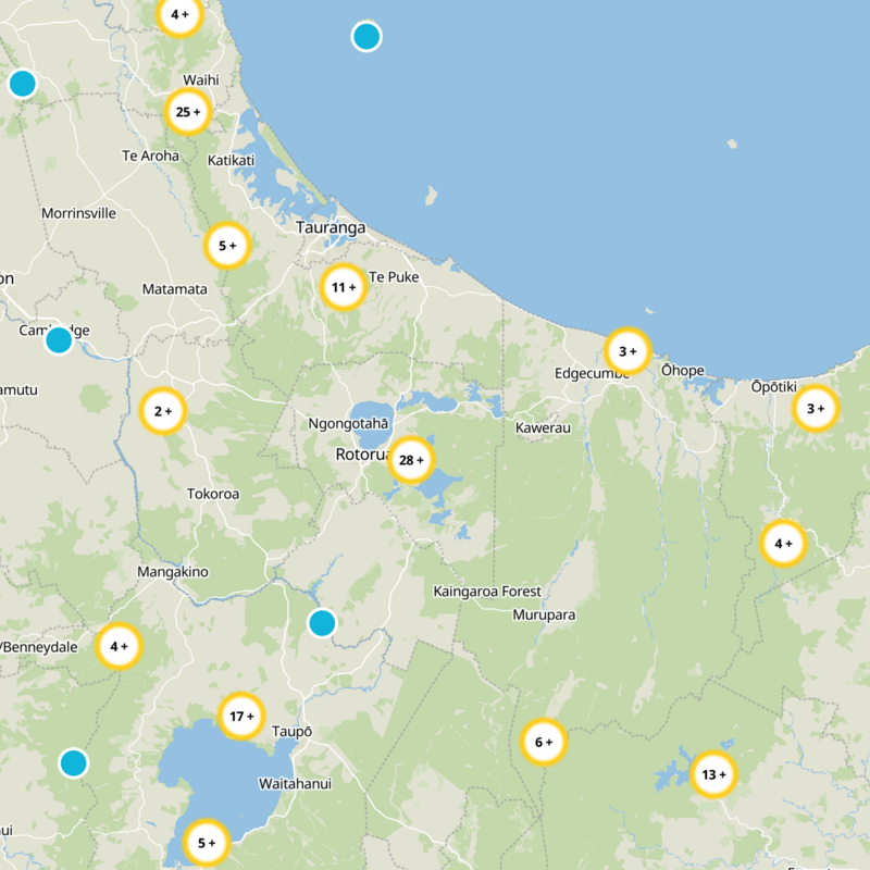 Rotorua Static Map