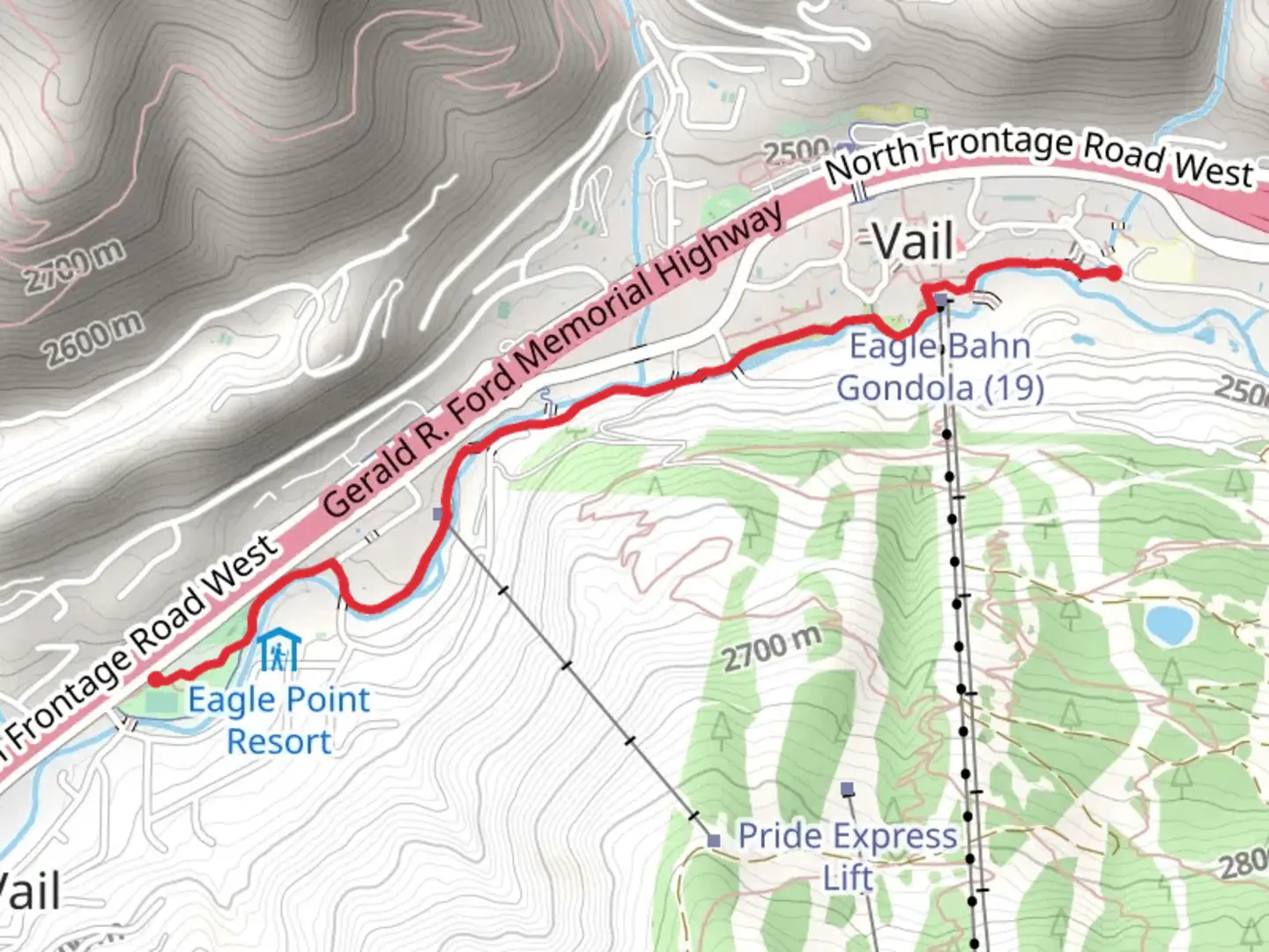 An image depicting the trail Gore Valley Trail and its surrounding area.