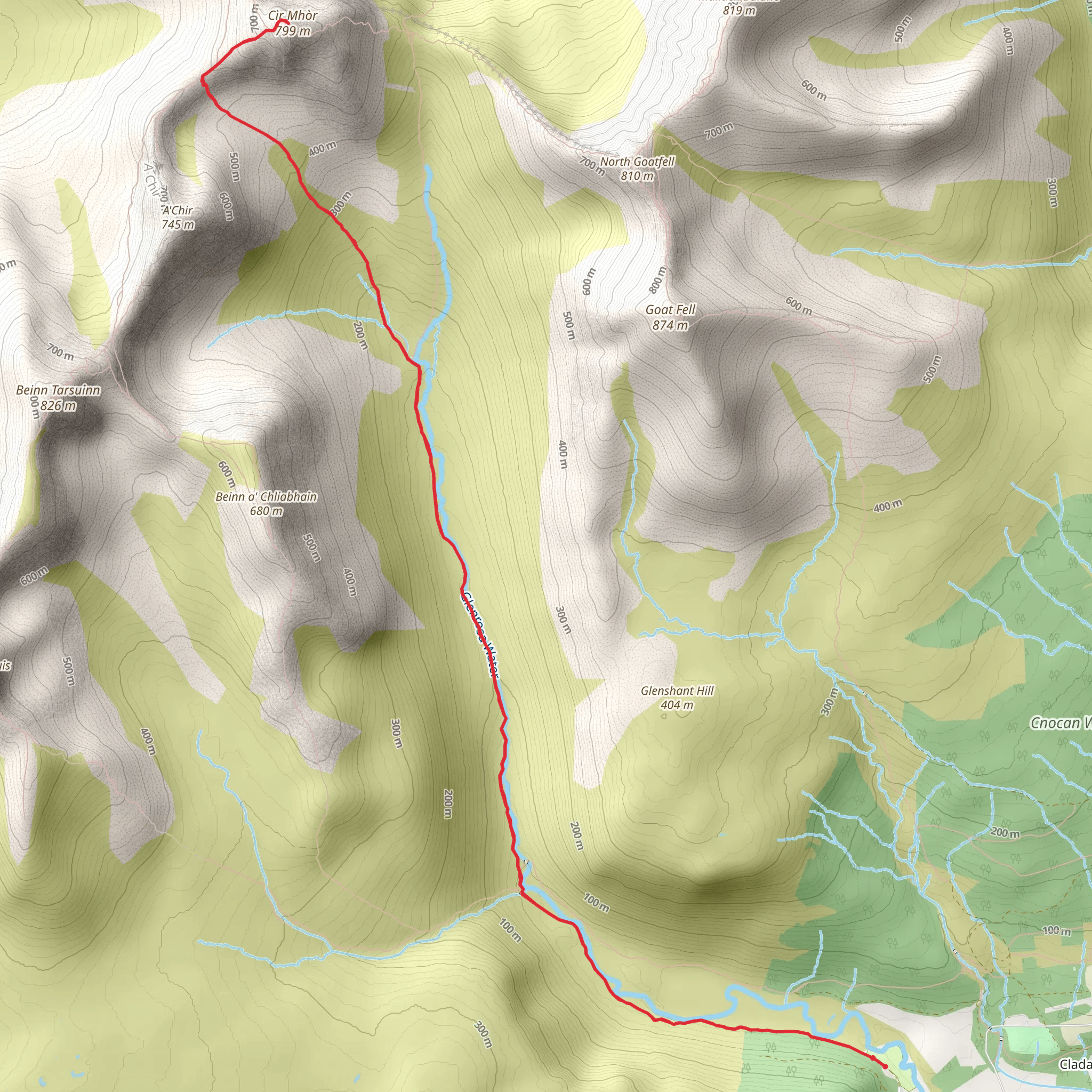 Cìr Mhòr mobile static map
