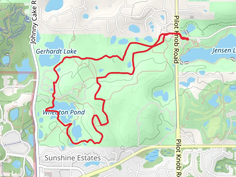 Wheaton Pond and Gerhardt Lake Loop