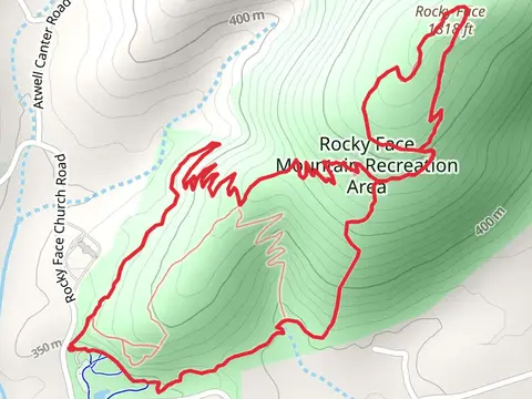 Grindstone Trail, Hollow Rock Trail and Prison Camp Trail Loop