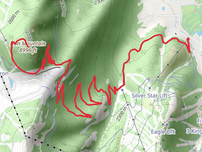 Iron Mountain via Mid Mountain Trail