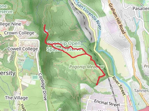 Lower Meadow, Ohlone and Brayshaw Loop Trail