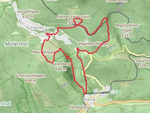 Kleiner Feuerstein and Vergessene Wand via Teufelsstieg and Hohnerundweg