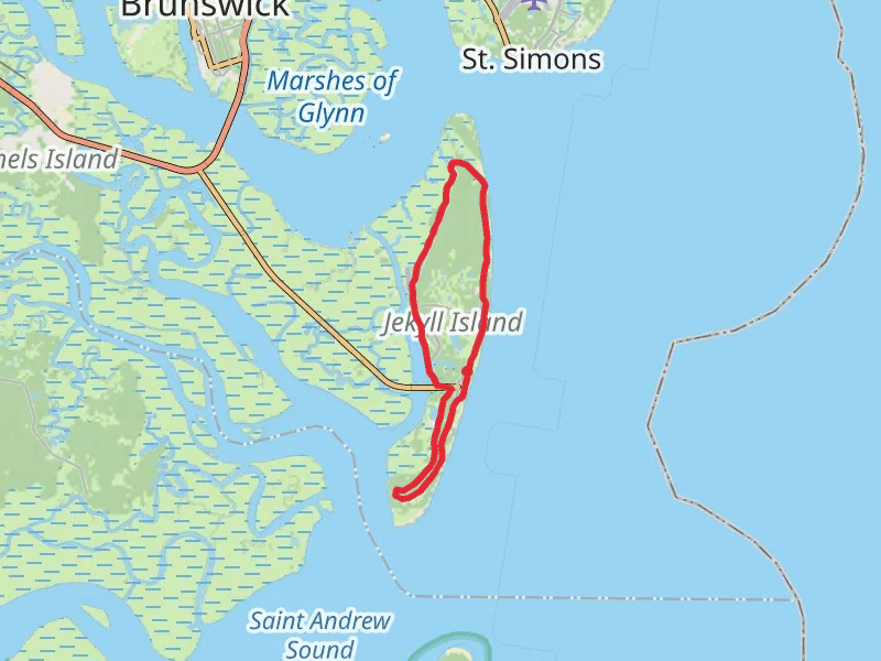 Ocean View - S Loop - Hostoric Distric Loop Trail