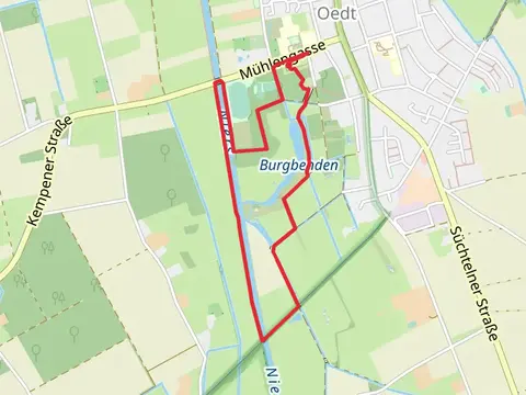 Niersauen Runde Loop - Im Großen Bruch