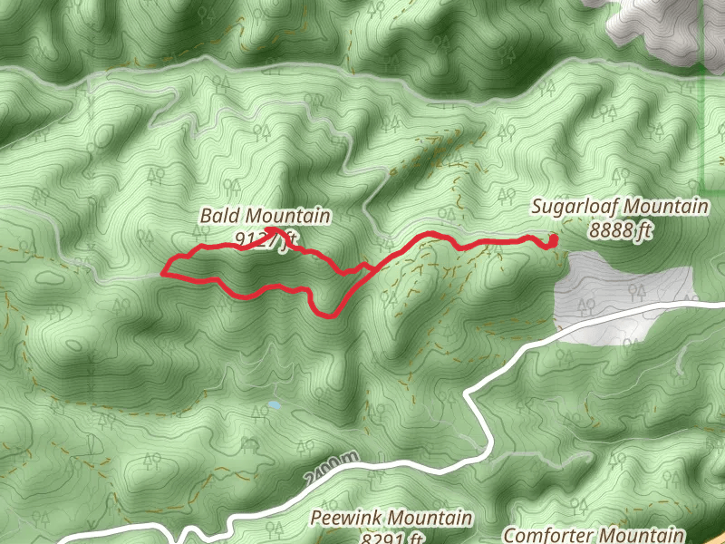 Bald Mountain Loop via Switzerland Trail