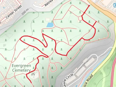 Evergreen Cemetery Walk