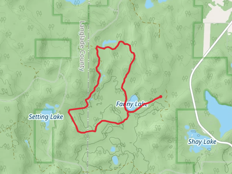 Jones Spring Impoundment - Fanny Lake Loop