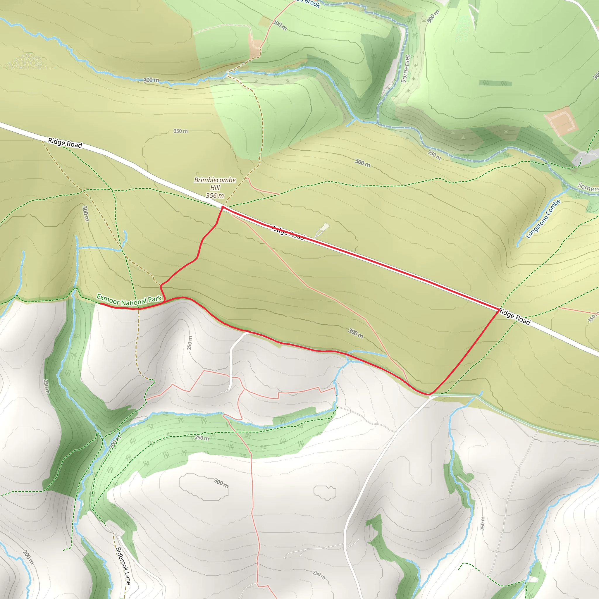 Brimblecombe Hill and Froude Hancock Memorial Loop mobile static map
