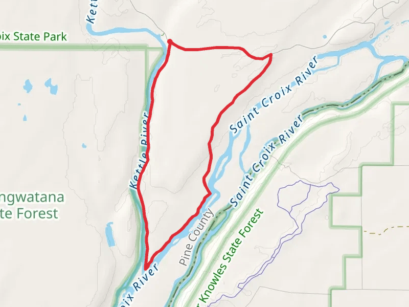 Kettle River and Saint Croix River Loop Trail