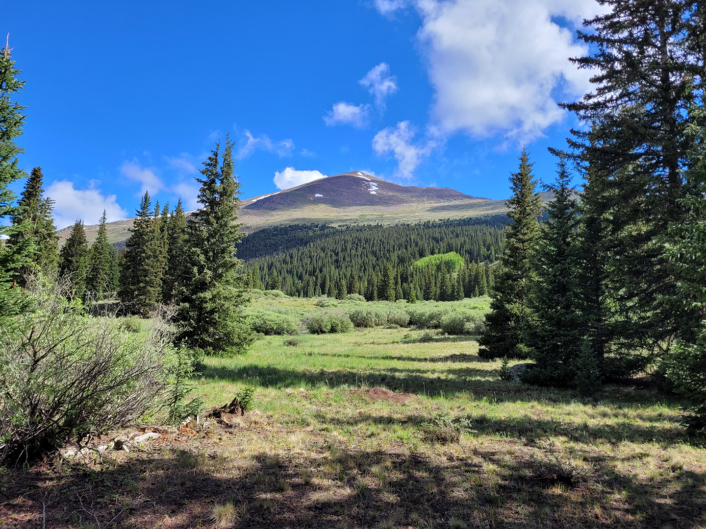 An image depicting the trail Abyss Lake Trail and its surrounding area.