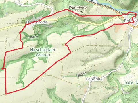 Rundweg Hirschroda