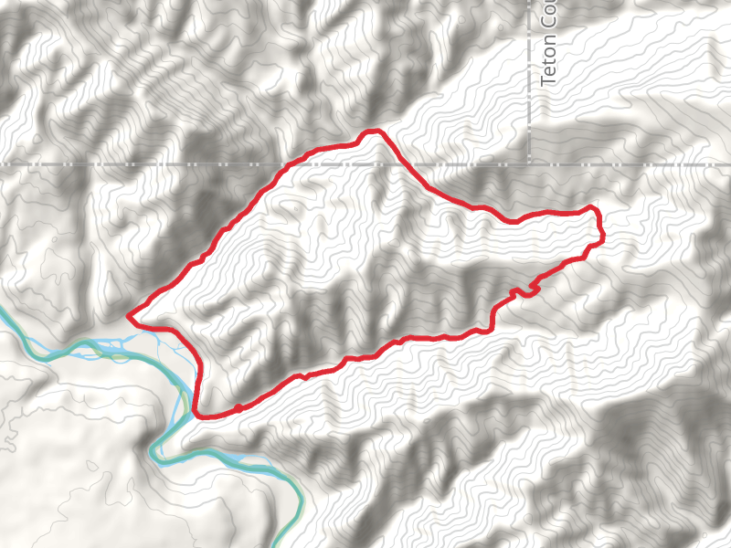 Loop Around Wheaton Mountain - East Heise Road