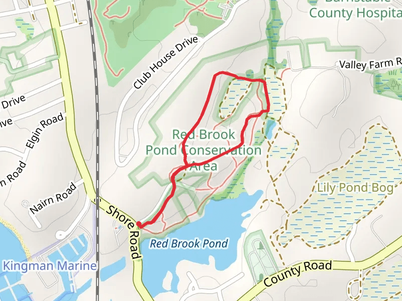 Red Brook Pond Conservation Area Loop