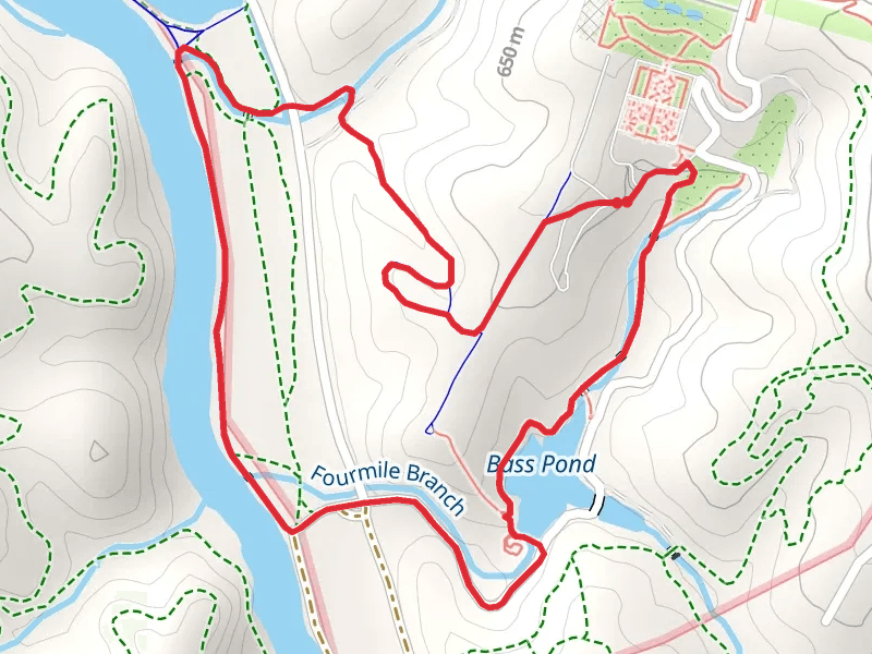 Biltmore Estate Path and Bass Pond Loop
