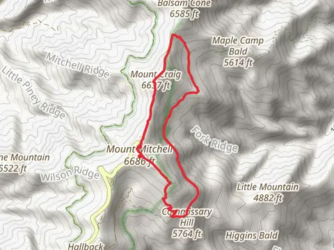 Big Tom, Mount Craig and Mitchell Loop