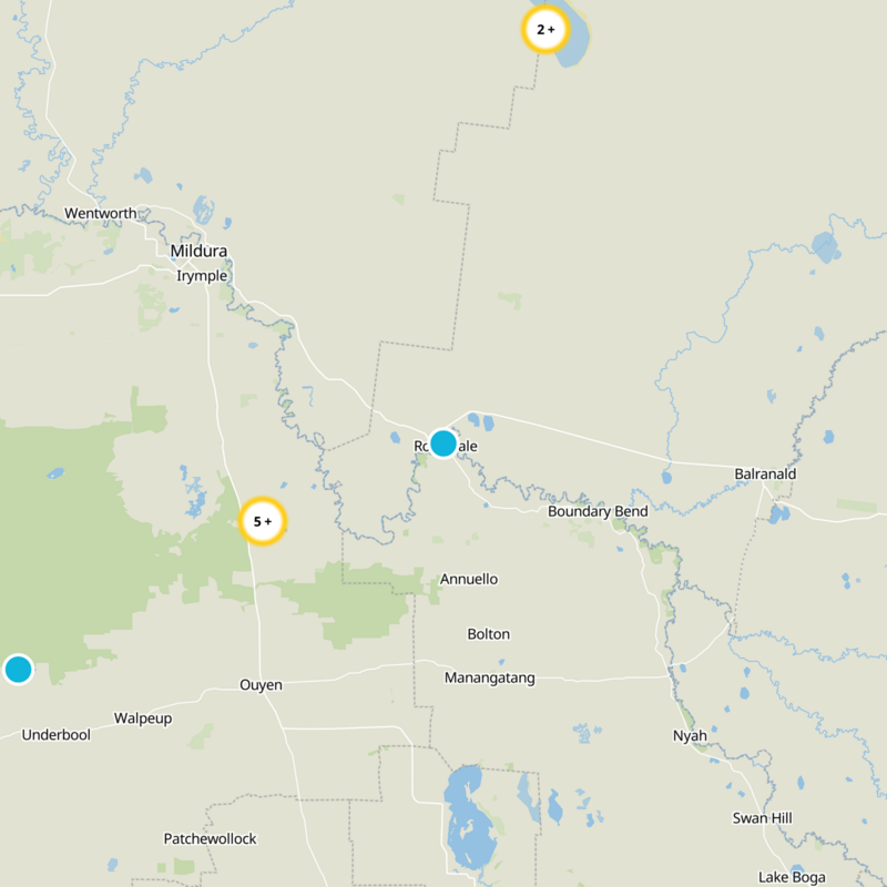 Swan Hill Static Map
