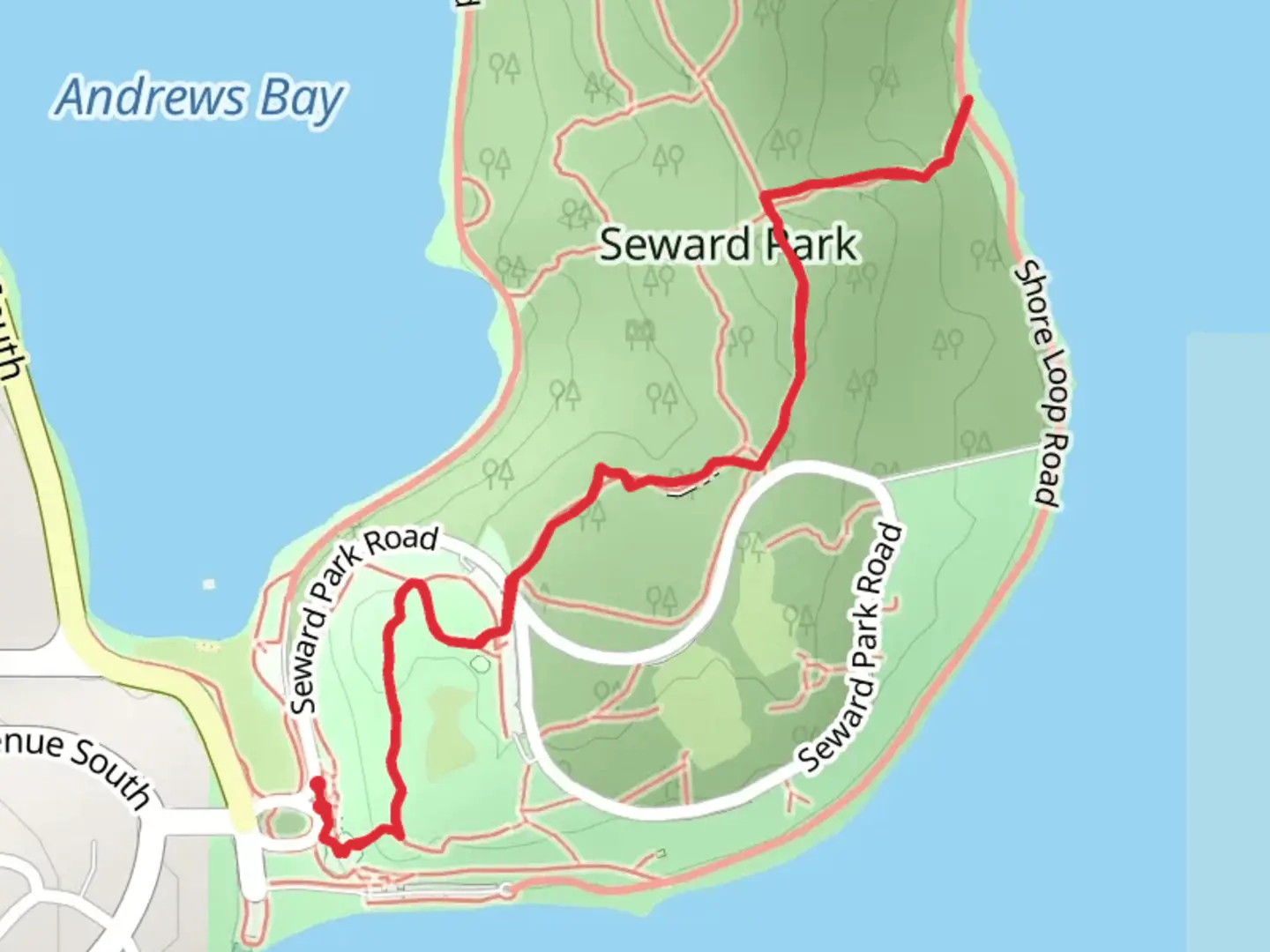 An image depicting the trail Broken tree Trail and Hatchery Trail and its surrounding area.