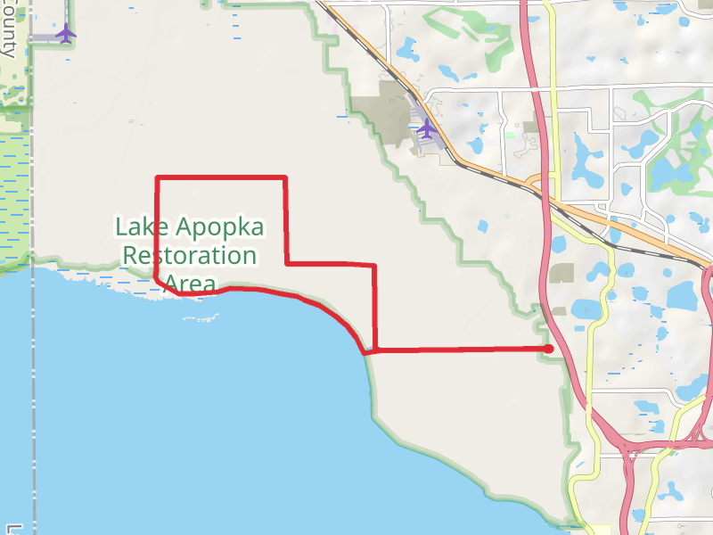 Welland Road and Lake Apopka Restoration Area Trail