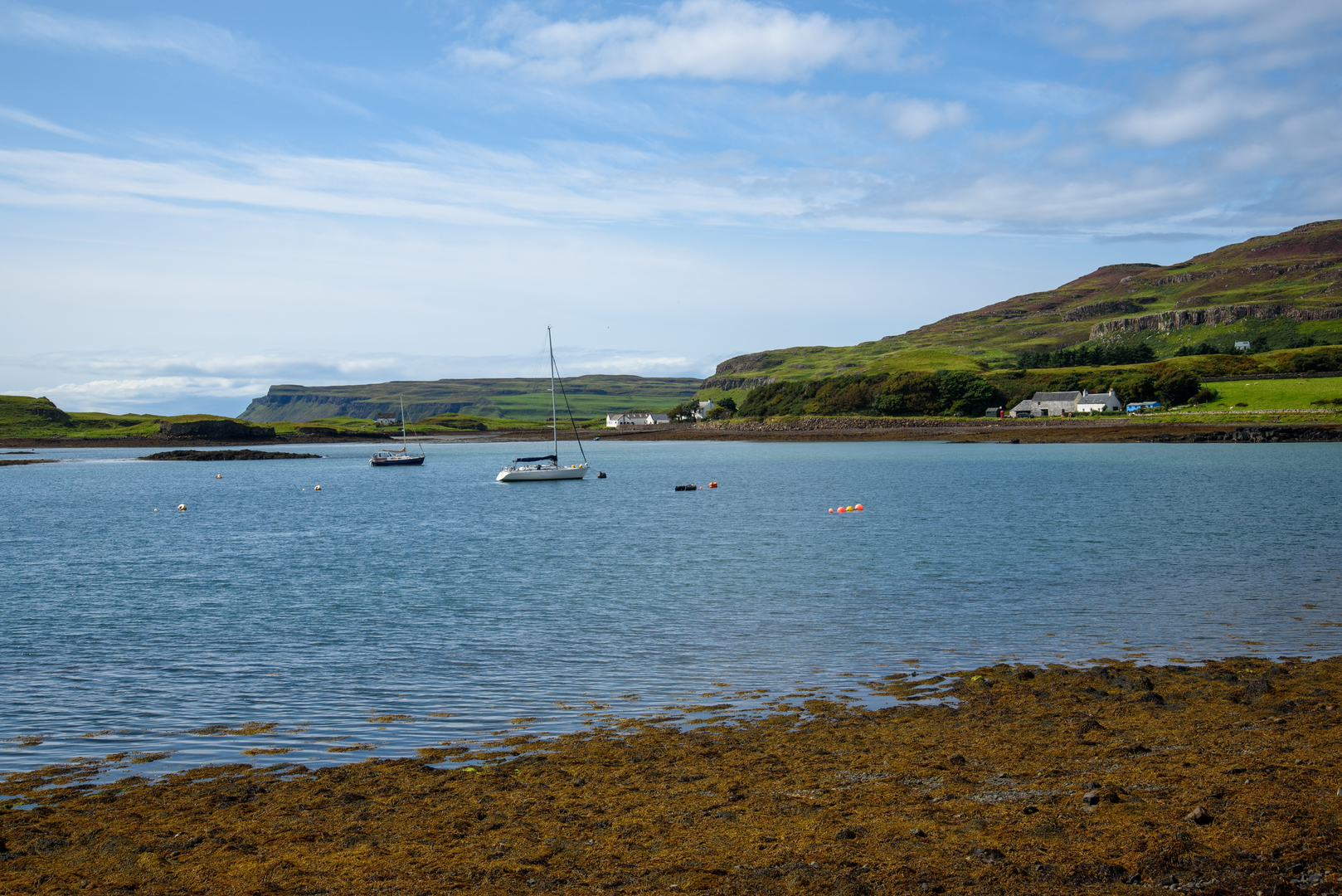 An image depicting the trail Canna Harbour and Shrine Memorial and its surrounding area.
