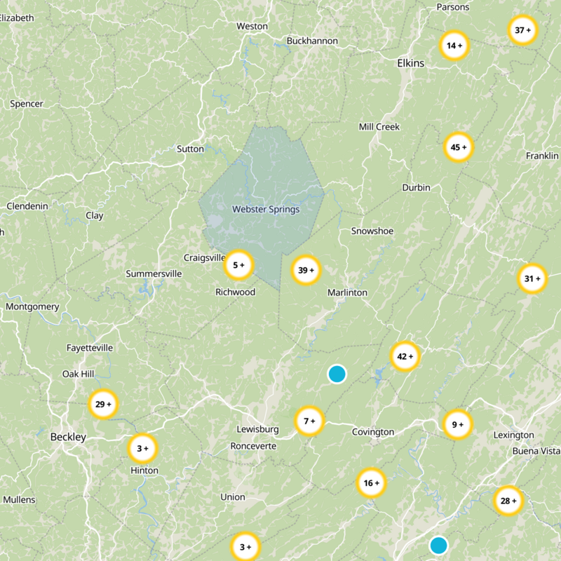 Webster County Static Map