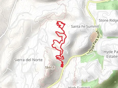 Le Piedra and West Le Piedra Loop
