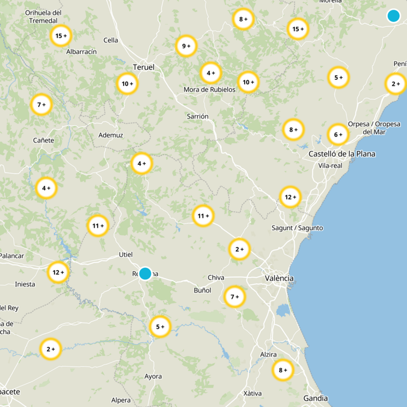 Andilla Static Map